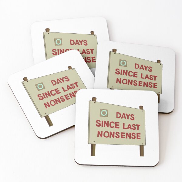 Item preview, Days Since Last Nonsense Active  designed and sold by JakubowskiCamry.
