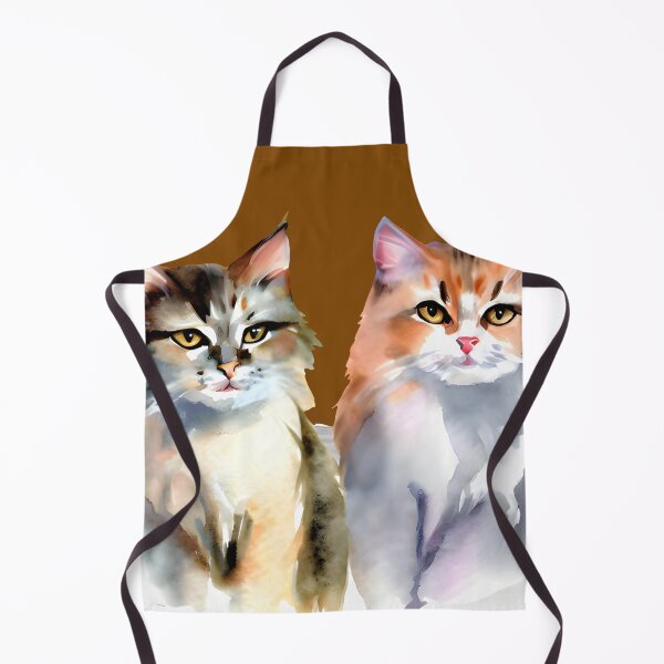Item preview, Watercolor cute cat designed and sold by SoChaDa.