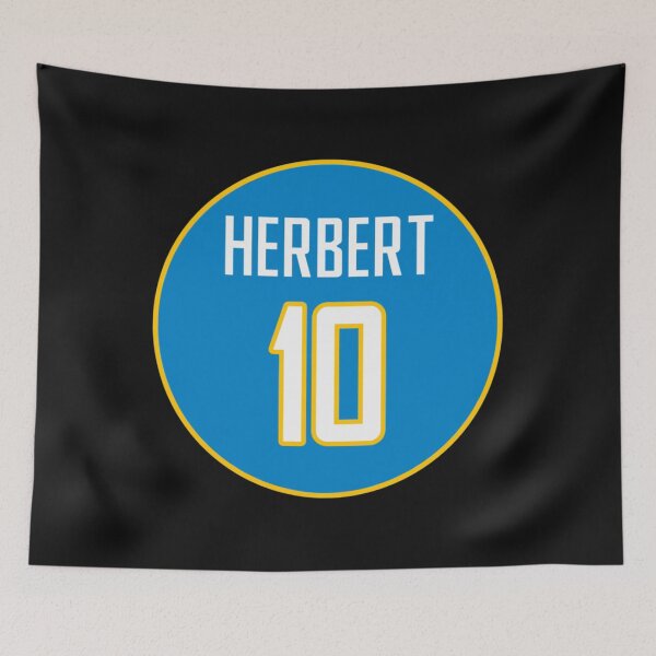 Item preview, Justin Herbert Los Angeles Chargers #10   designed and sold by AliKirlines.