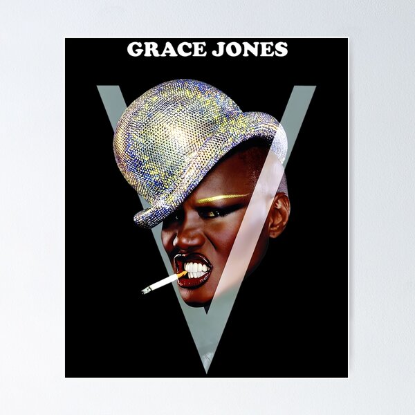 Artikel-Vorschau von Grace Jones, jamaikanische Sängerin, designt und verkauft von BasilAlvarez.