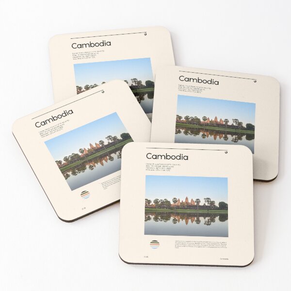 Item preview, Visit Cambodia (Travel poster) designed and sold by RabbitK.