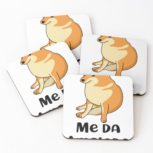 Item preview, MEME CHEEMS ME SA AMSIEDAD  designed and sold by CharlesCTraxler.