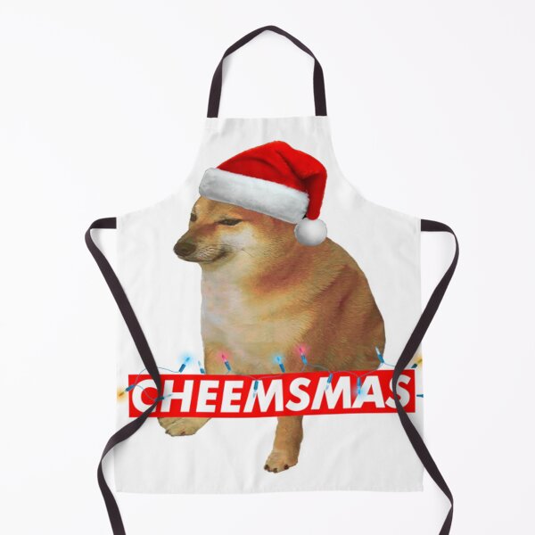 Item preview, Merry Bonkmas Cheems Doge Cheemsmas Meme Ugly Christmas Sweater Style  designed and sold by CharlesCTraxler.