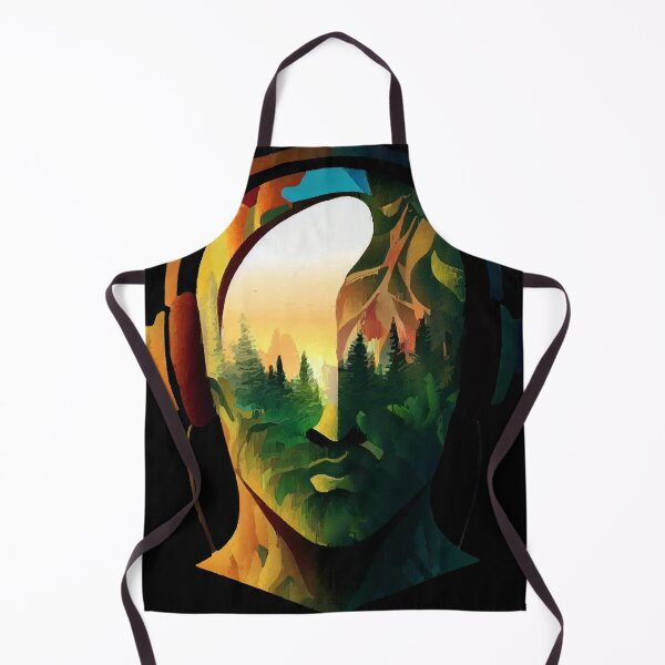 Item preview, Abstract Head Wearing Headphones designed and sold by loganburken.