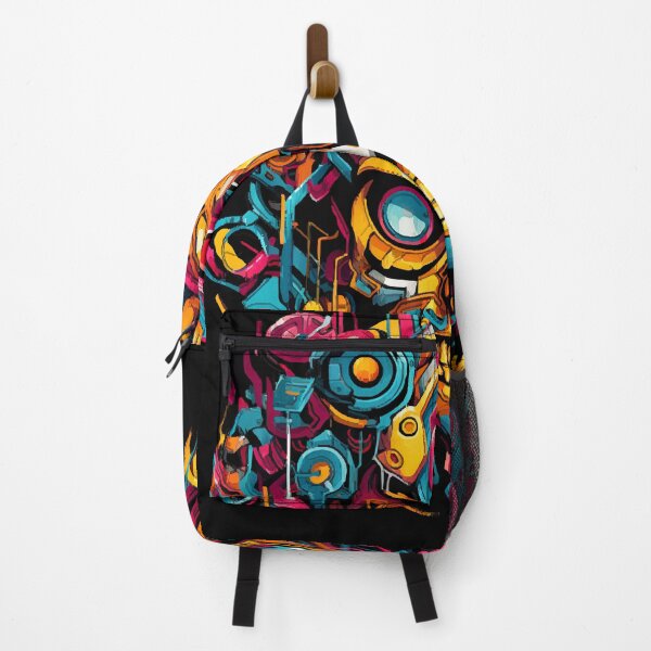 Item preview, Multicolored robot designed and sold by loganburken.