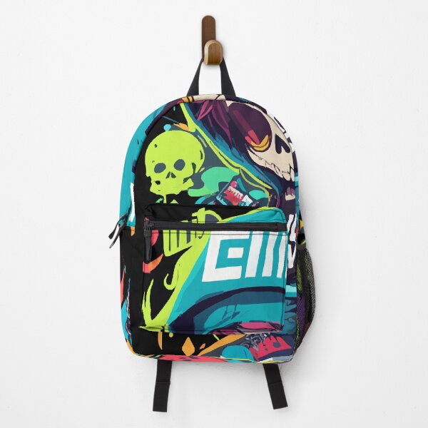 Item preview, Eclat Divin Graffiti-Inspired Chibi Skull designed and sold by loganburken.