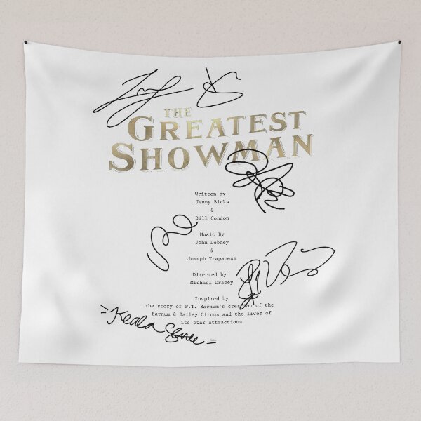 Item preview, The Greatest Showman Script designed and sold by CapnMarshmallow.