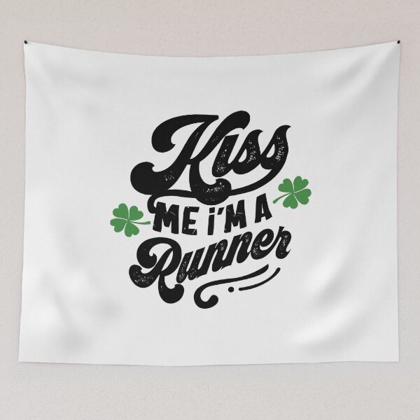 Item preview, Kiss Me I'm a Runner designed and sold by KsuAnn.
