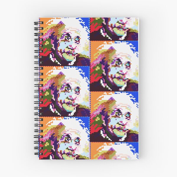 Item preview, Albert Einstein in Pixel Art Style designed and sold by day4rt.