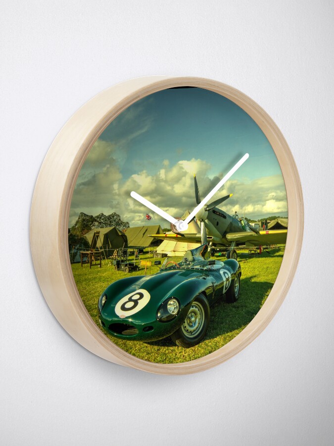 Alternate view of D type Jag Clock