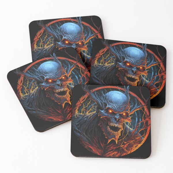 Item preview, A Grotesque Goblin Crouched Inside a Circle of Twisted Thorns designed and sold by eyestetix.
