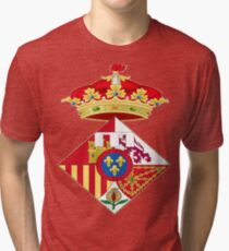 Infanta Sofía of Spain, Coat of arms, arms, crest, blazon, cognizance, childrensfun, purim, costume Tri-blend T-Shirt