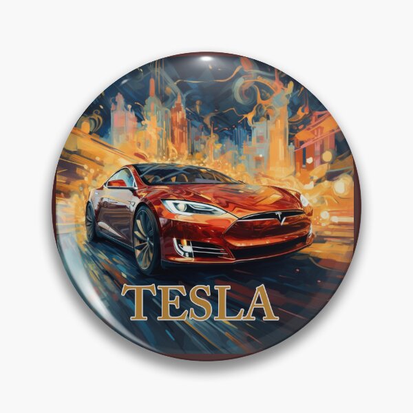Item preview, Copy of Tesla Art, Modern Car Art, 003 designed and sold by abundancevibes.