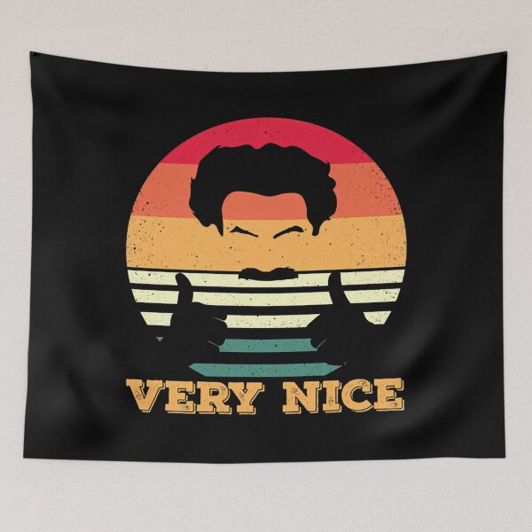 Item preview, Borat, Very Nice, retro distressed designed and sold by CocoonsMarisol.