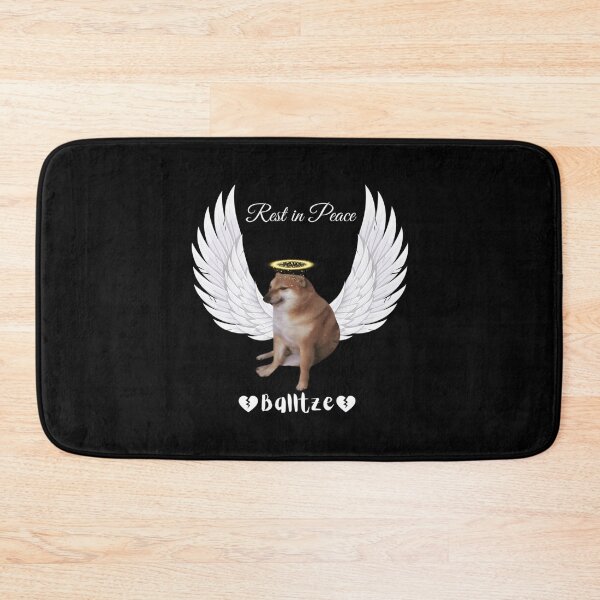 Item preview, Rest in peace Cheems Dog designed and sold by ChicArtlondon.