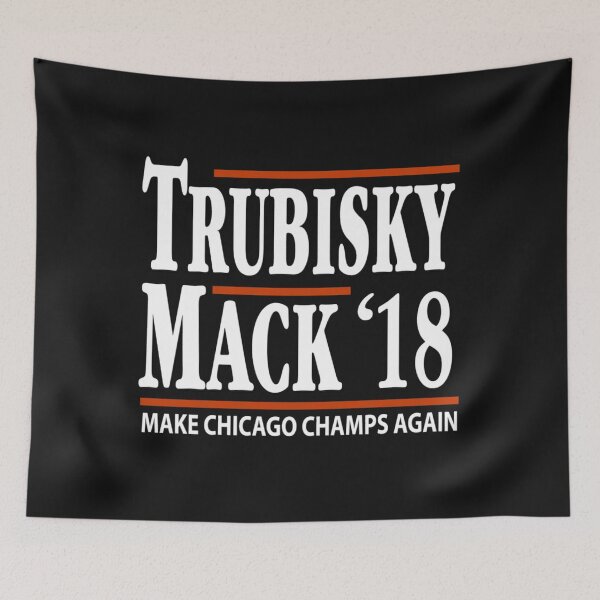 Item preview, Khalil Mack Mitchell Trubisky Shirt Chicago Bears Football Fans designed and sold by JessyJaskolski.