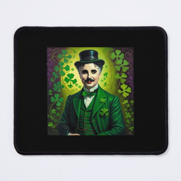 Item preview, Charlie Chaplin Shamrock Man designed and sold by ArtStoreBombeS.