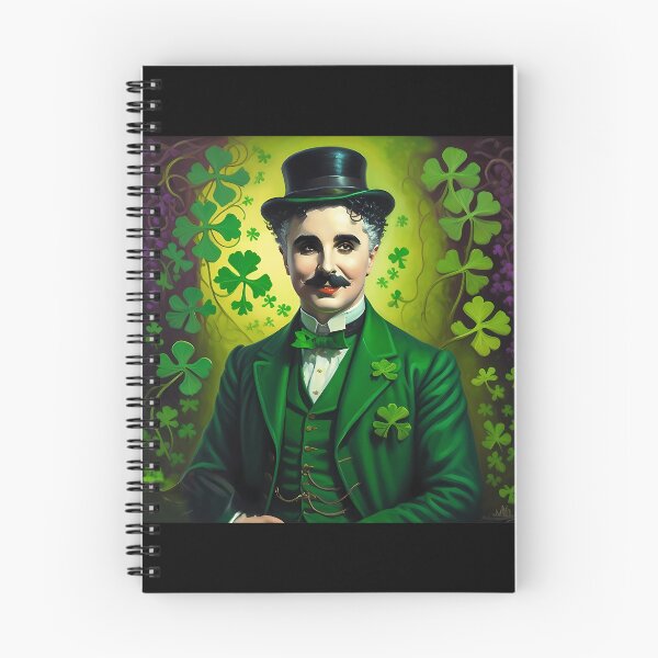 Item preview, Charlie Chaplin Shamrock Man designed and sold by ArtStoreBombeS.