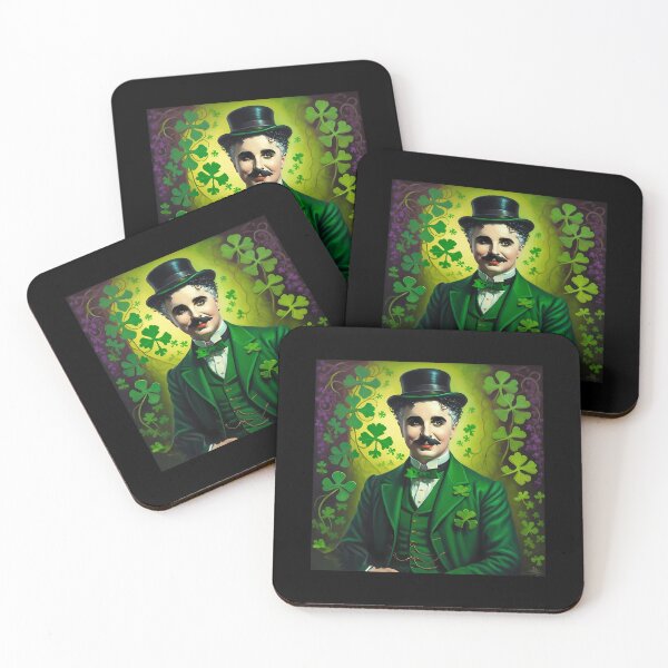 Item preview, Charlie Chaplin Shamrock Man designed and sold by ArtStoreBombeS.
