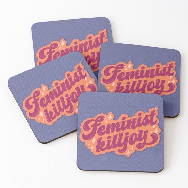 Item preview, Feminist Killjoy Retro Faux Embroidery Patch designed and sold by Kit Cronk.