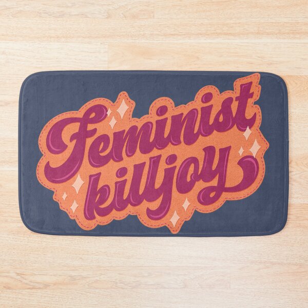 Item preview, Feminist Killjoy Retro Faux Embroidery Patch designed and sold by Kit Cronk.