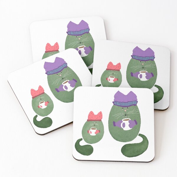Item preview, Hot Chocolate Kitties designed and sold by Art by Dorothy Goulet.