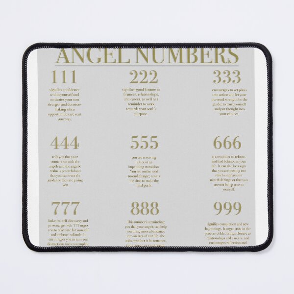 Item preview, Angel Number Chart designed and sold by GreersGallery.