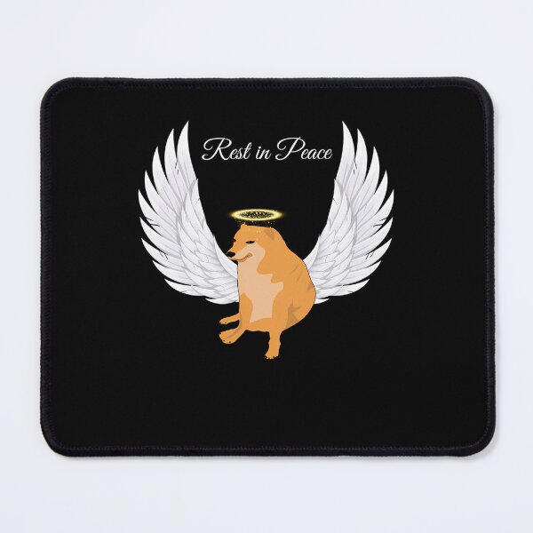 Item preview, Rest in peace Cheems Dog designed and sold by ChicArtlondon.