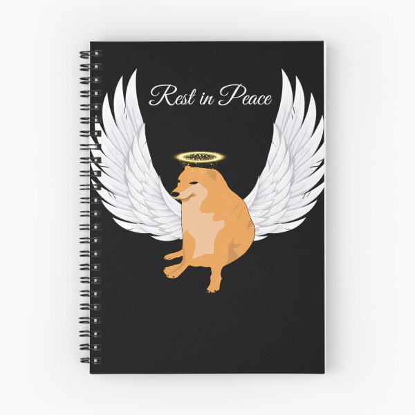 Item preview, Rest in peace Cheems Dog designed and sold by ChicArtlondon.