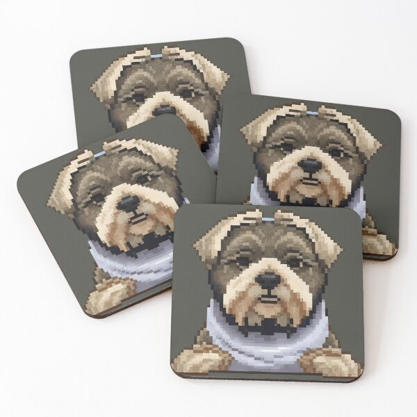 Item preview, Canine Pixels: Bark of Retro Style designed and sold by Paolospresent.