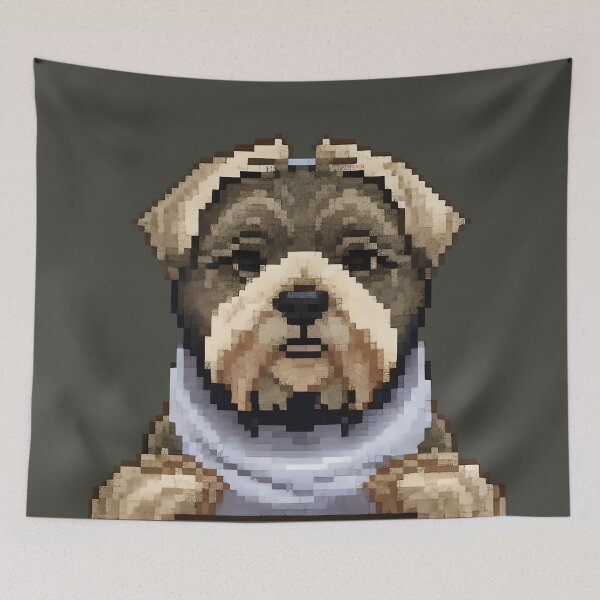 Item preview, Canine Pixels: Bark of Retro Style designed and sold by Paolospresent.