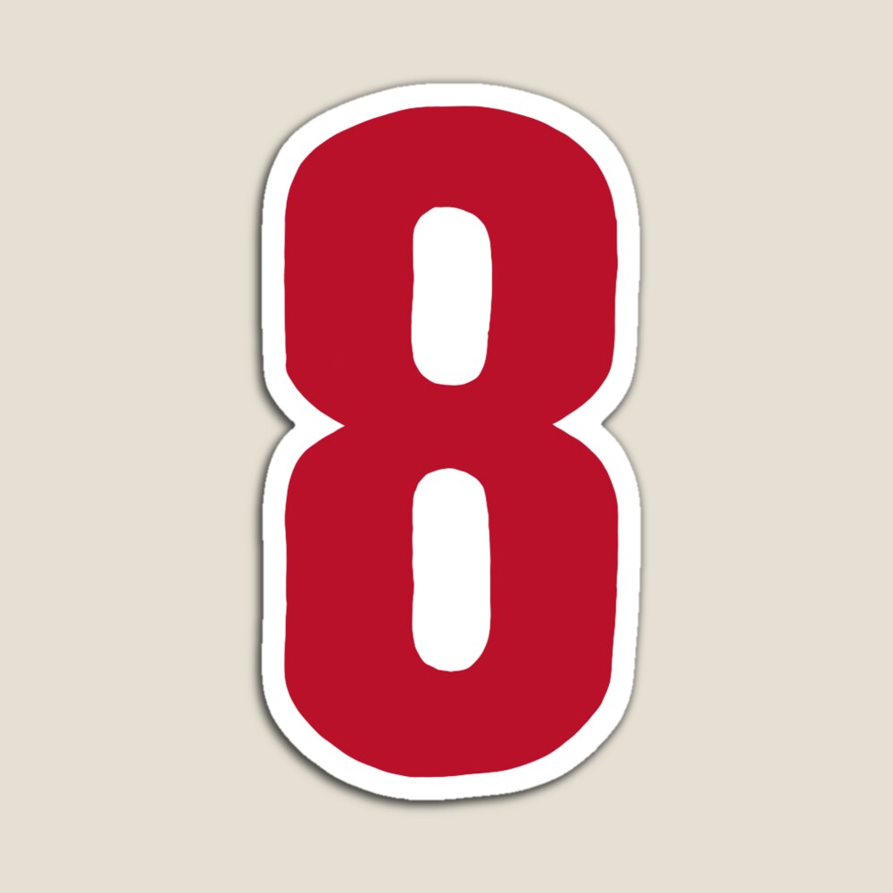 Bryson Stott Jersey Number Sticker for Sale by meganhoban