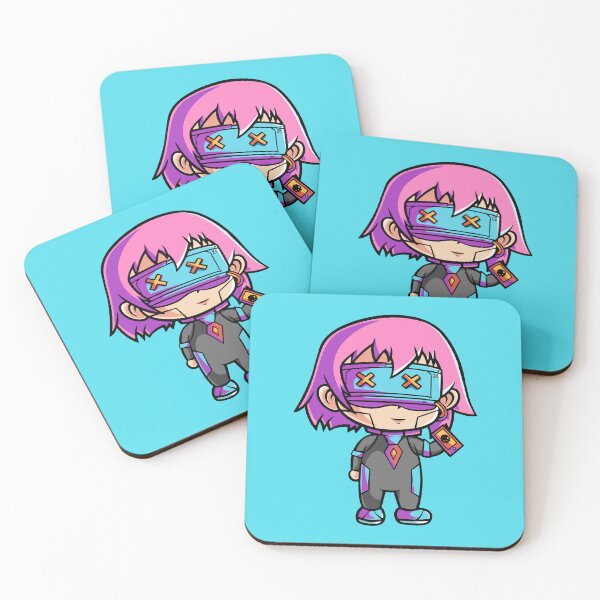 Item preview, Cute Cyberpunk Little Girl Illustration designed and sold by cubbone.