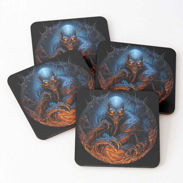Item preview, A Grotesque Goblin Crouched Inside a Circle of Twisted Thorns 3 designed and sold by eyestetix.