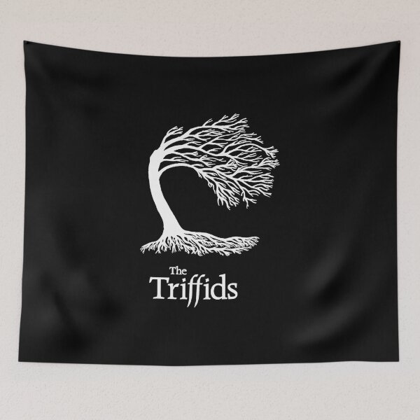 Item preview, Triffids tree and logo in white tree by Martyn P Casey  designed and sold by ShaniyaEbert58.
