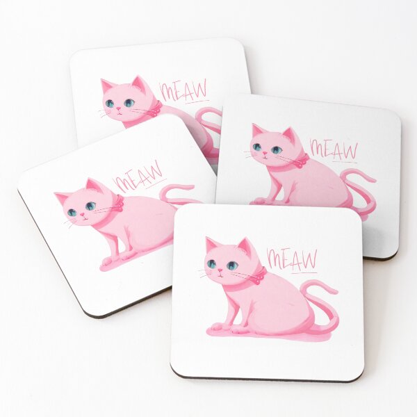 Item preview, Pink kitty with meaw designed and sold by PhuengPh.