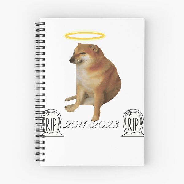 Item preview, Rest In Peace Cheems designed and sold by ChicArtlondon.