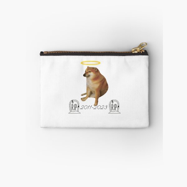 Item preview, Rest In Peace Cheems designed and sold by ChicArtlondon.