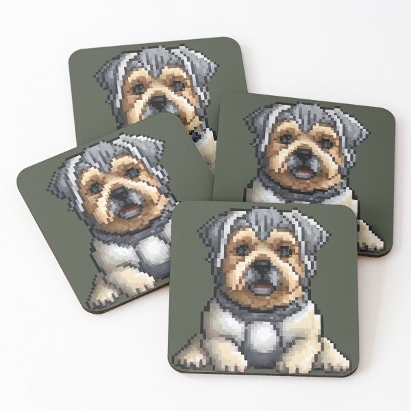 Item preview, Dog Pixels Unleashed: A Tail-Wagging Adventure designed and sold by Paolospresent.