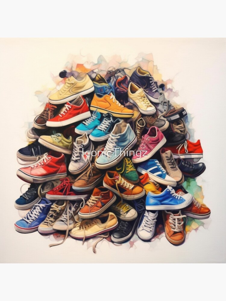 Converse shoes Sneaker lover Hype Poster Art Print for Sale by IconicThingz Redbubble