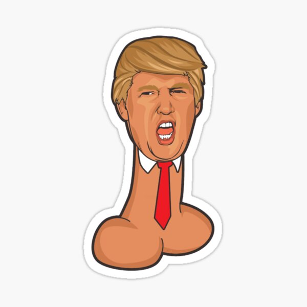 Vista previa del artículo con la obra «POLLA DE DONALD TRUMP», diseñado y vendido por KEIDIMATURCHIE.