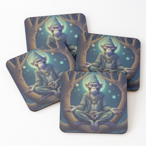 Item preview, Monkey Meditating On Tree designed and sold by Ac3k.