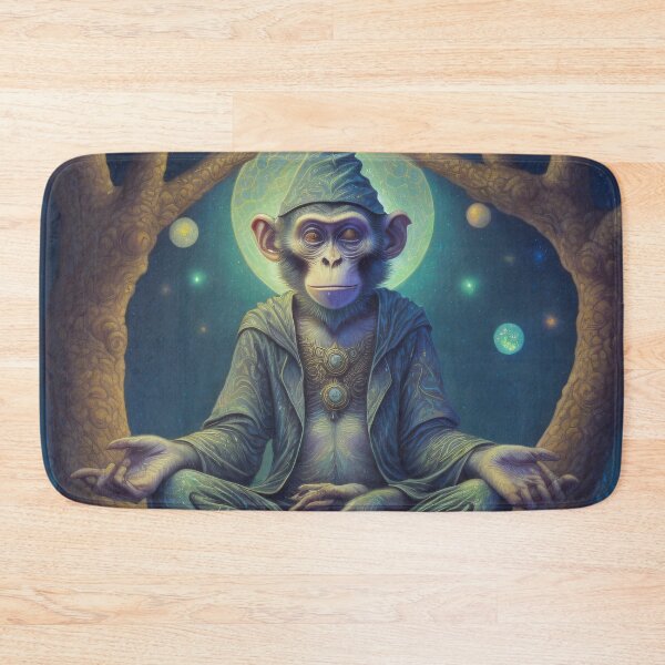 Item preview, Monkey Meditating On Tree designed and sold by Ac3k.