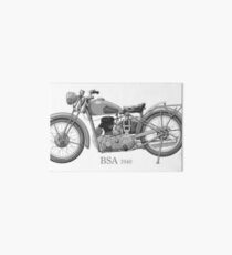 A classic 1940 BSA Motorbike Art Board