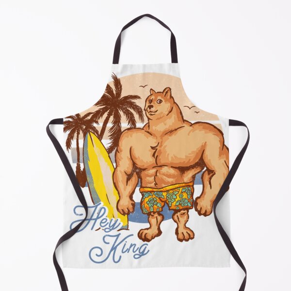 Item preview, Swole Doge At The Beach (Blue)  designed and sold by MichaelEWhite.