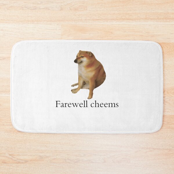Item preview, Rest In Peace Cheems designed and sold by ChicArtlondon.