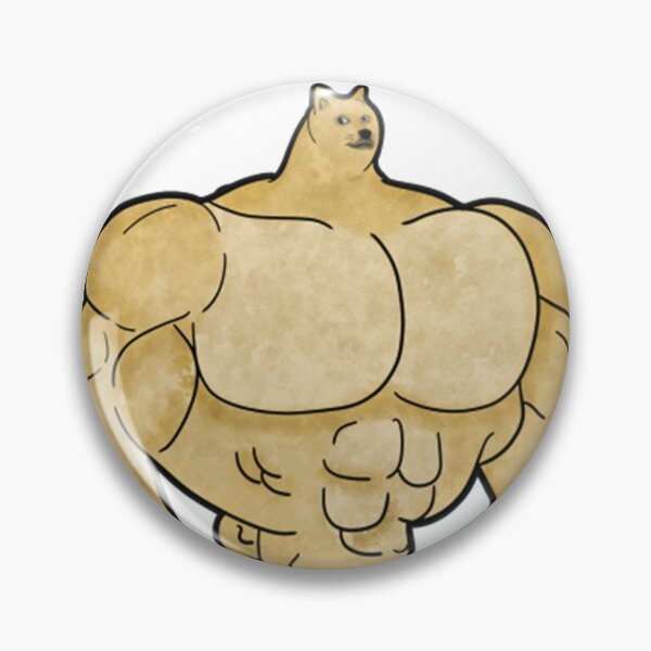 Item preview, Swole Doge Meme  designed and sold by MichaelEWhite.