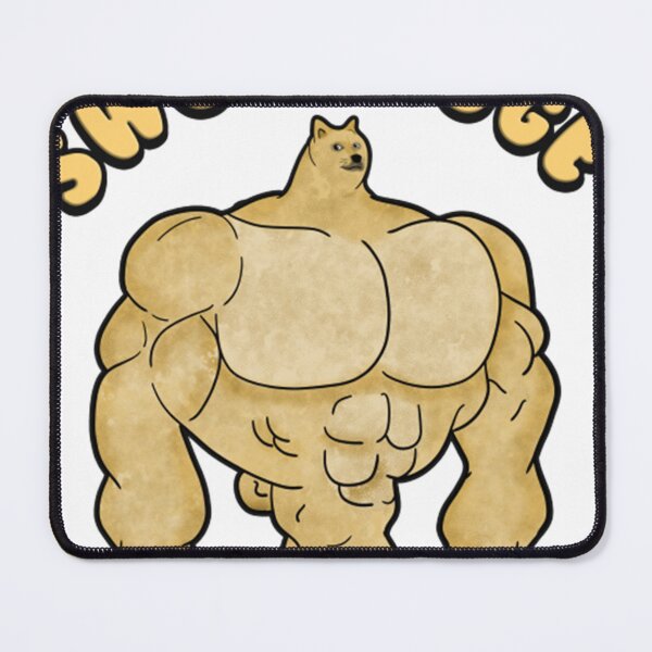Item preview, Swole Doge Meme  designed and sold by MichaelEWhite.