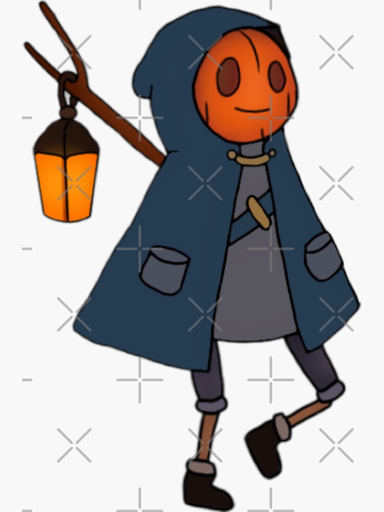 Pumpkin panic fan art Sticker