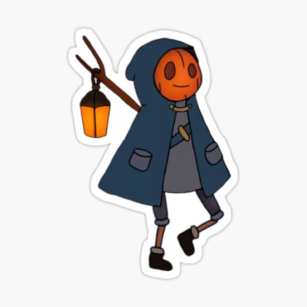 Pumpkin panic fan art Sticker